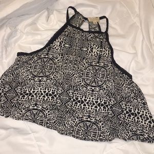 Flowy Boho Crop Top